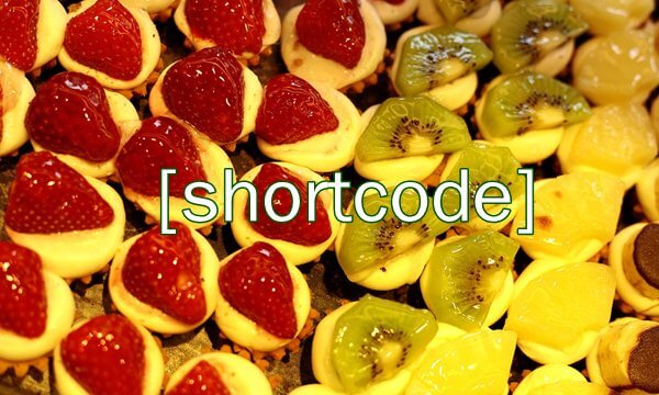 add shortcode