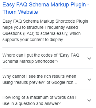 faq schema markup example