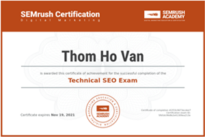 SEO Technical Exam